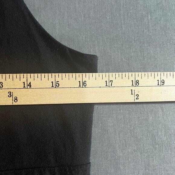 Athleta Santorini Dress Womens Medium Black Solid High Neck Sleeveless Fit Flare - Picture 11 of 11